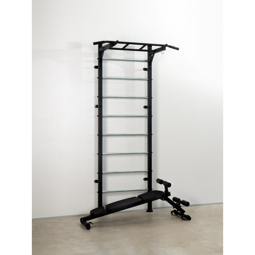 Шведская стенка спортивная Terminator Black для детей и взрослых усиленная металлическая для всей семьи Каменское - изображение 8