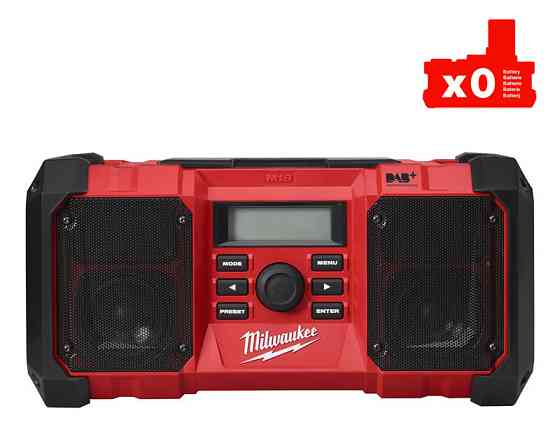 Аккумуляторное радио DAB+ M18 JSR DAB+-0 MILWAUKEE 4933451251 Одесса