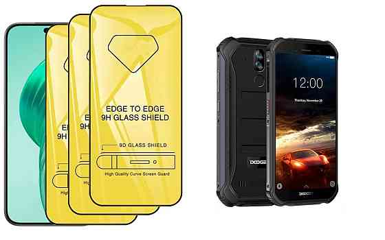 Захисне скло DefenzoGlass для DOOGEE S40, S40 Lite, S40 Pro – подвійна міцність Київ
