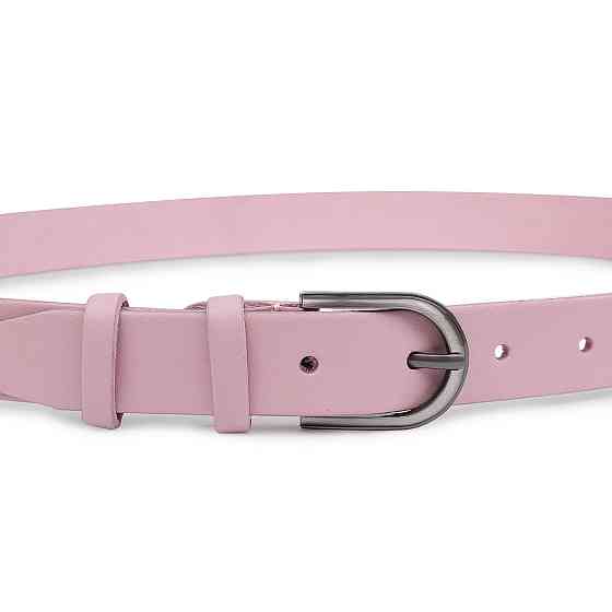 Женский кожаный ремень Vintage 20796 Розовый Киев