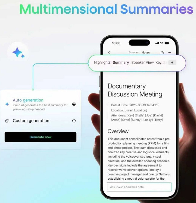 Диктофон PLAUD Note Pro Black (PN0300-BL) Харьков - изображение 2