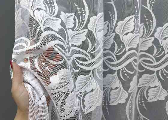 Тюль жаккард 