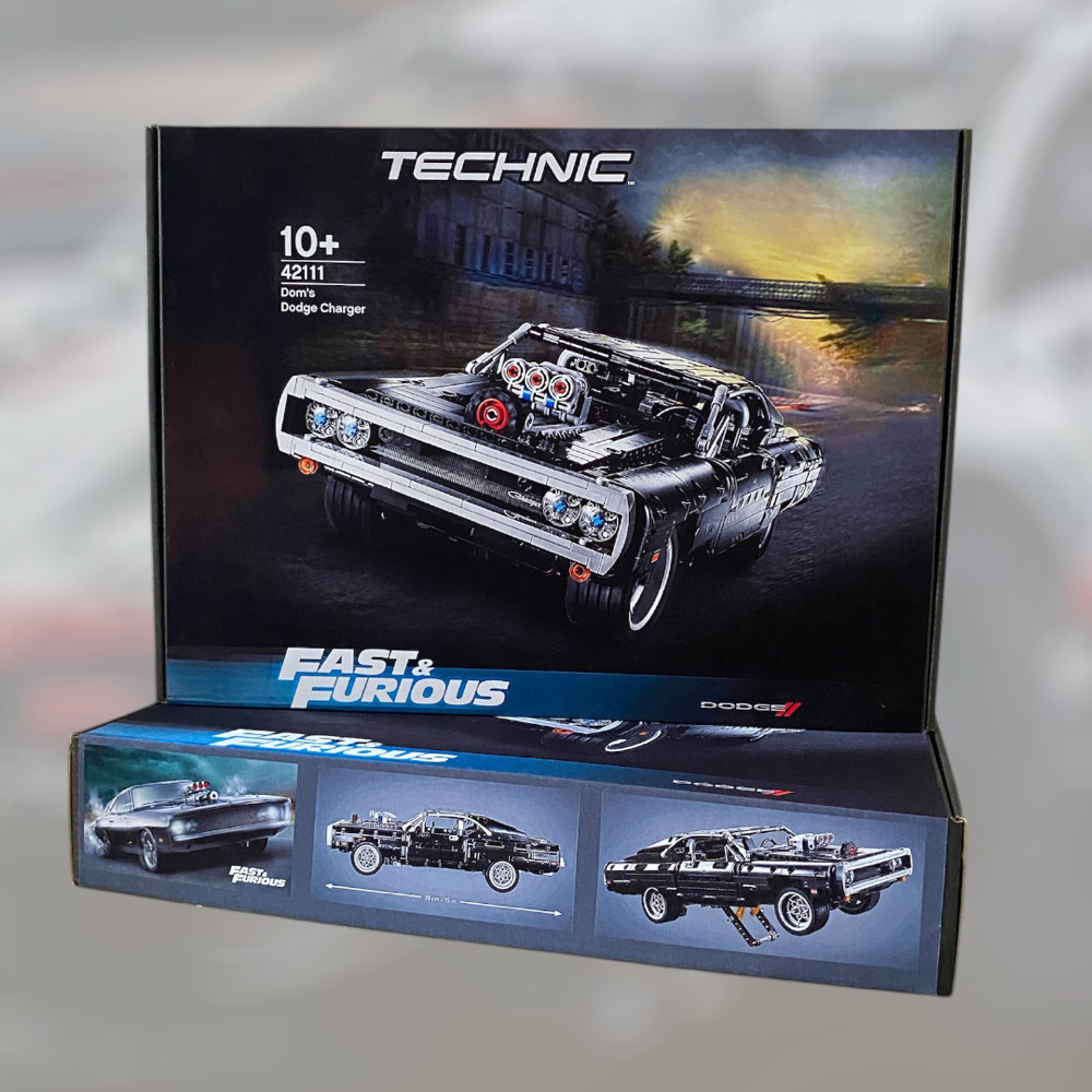 Конструктор Technic Dodge Charger, Доминика Торетто, 1077 деталей совместимый с Lego technic лего Киев - изображение 1