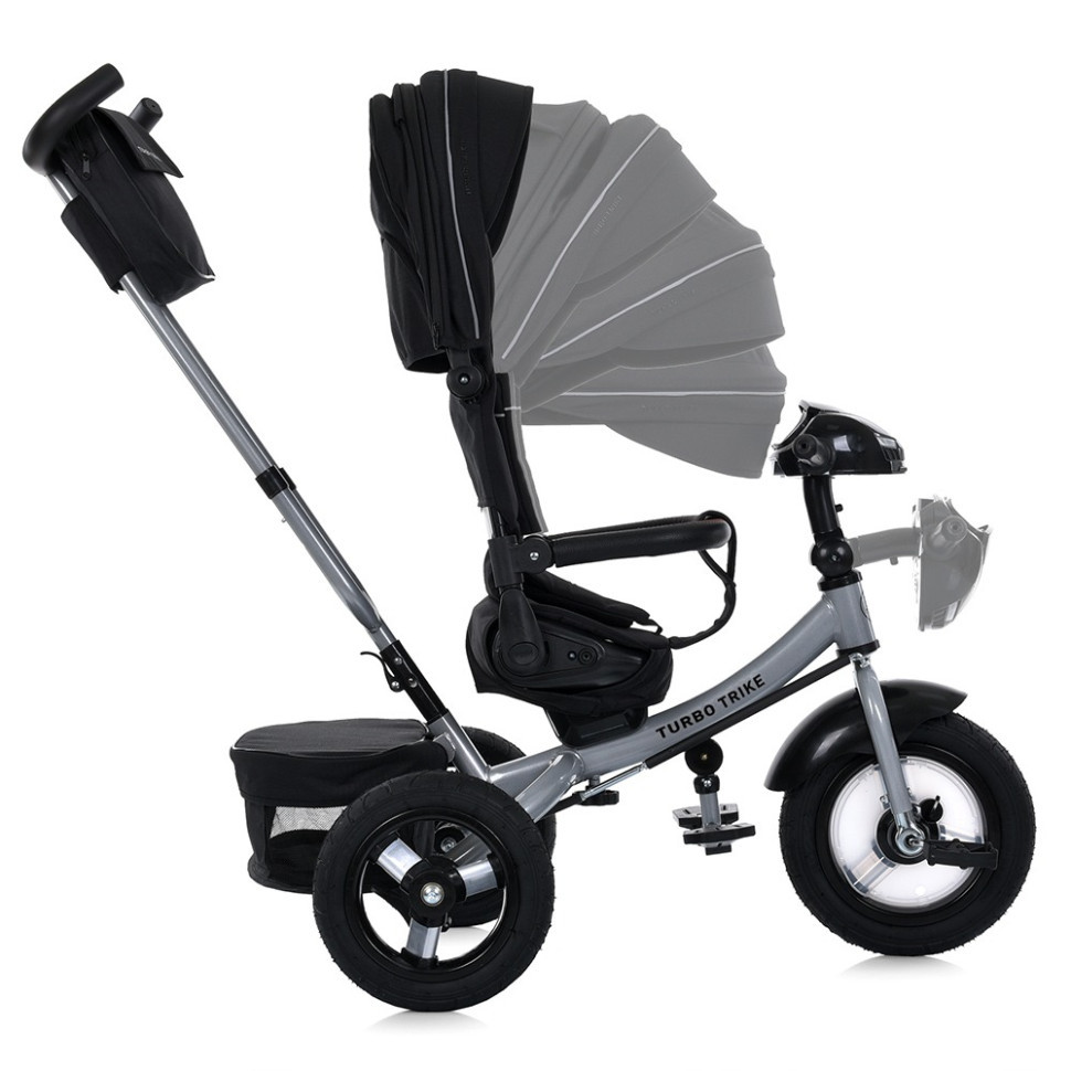 Дитячий триколісний велосипед MT 1007-1 чорний Вінниця - фото 5