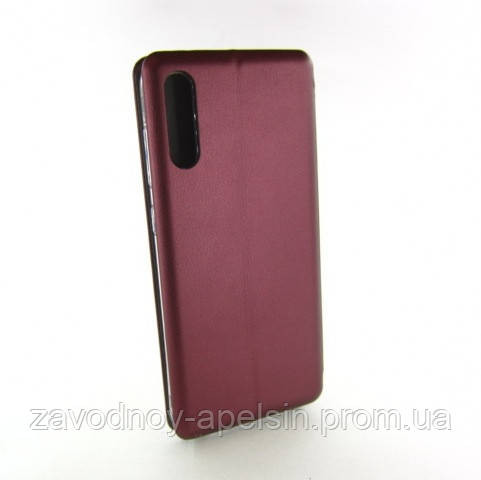 Чохол книжка Samsung A70 A705 підставка marsala Одеса - фото 2