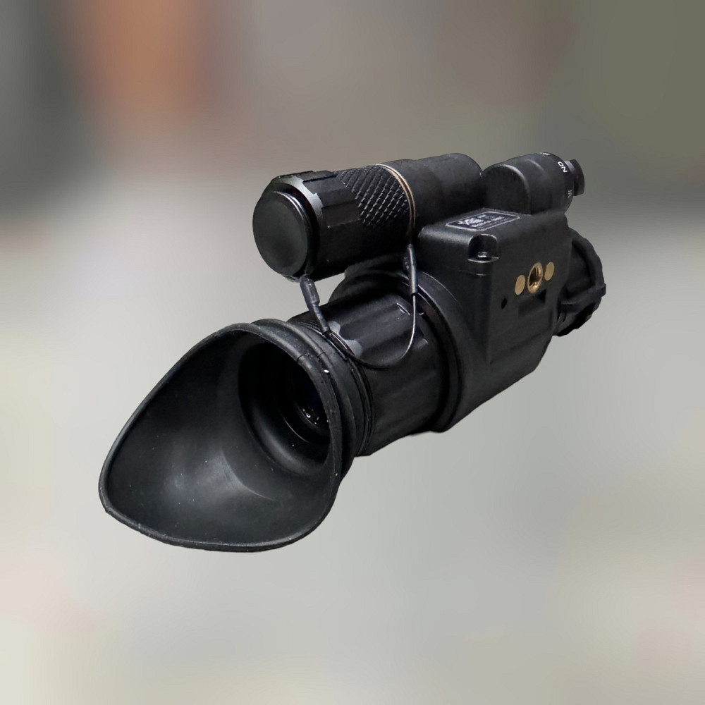 ПНВ, Монокуляр ночного видения AGM WOLF-14 NW1, белый люминофор, крепление на шлем, футляр Киев - изображение 1