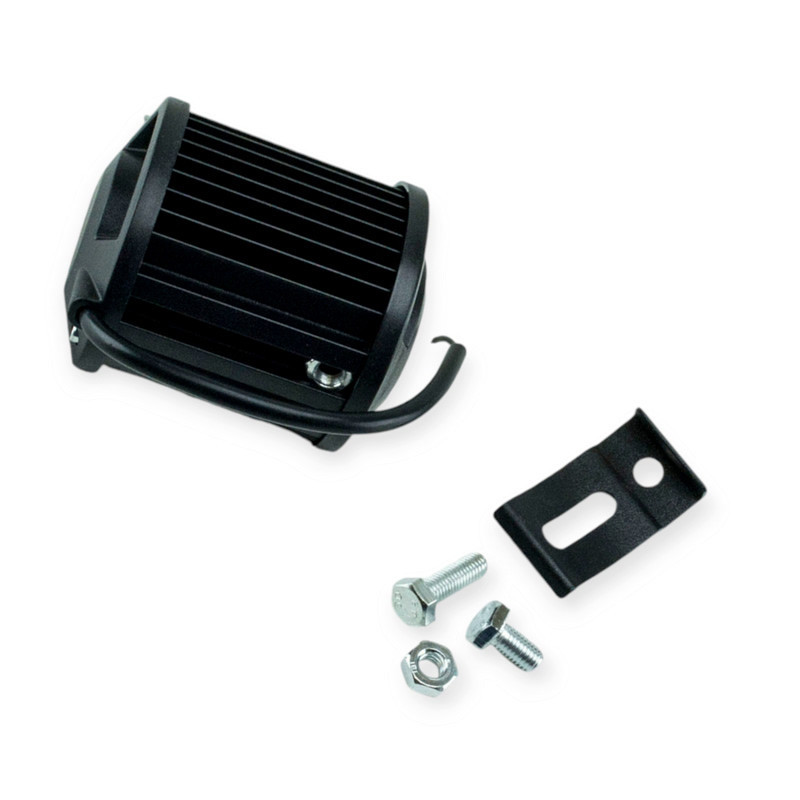 Фара LED прямокутна. 95х75х65 (ДВШ) 18W дальній 3030 додаткова Мукачево - фото 1