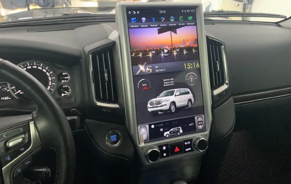 Мультимедіа головний пристрій магнітола Toyota Land Cruiser 200 Тернопіль - фото 3