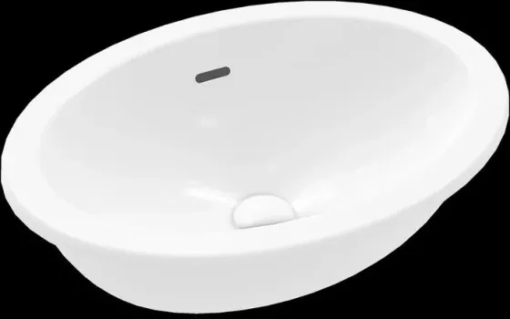 Раковина  Villeroy&Boch Loop & Friends Podblatowa Z Przelewem 48,5X32,5cm Biała Powłoka Ceramik Plus Киев