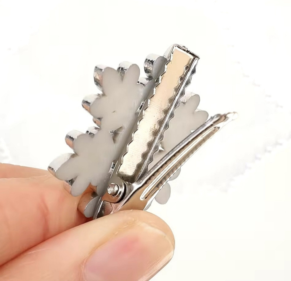 Затискач для волосся "Сніжинка" Сміла - фото 2