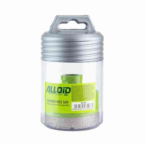 Свердло корончате алмазне по кераміці 68мм, для КШМ М14х2мм Alloid Одеса