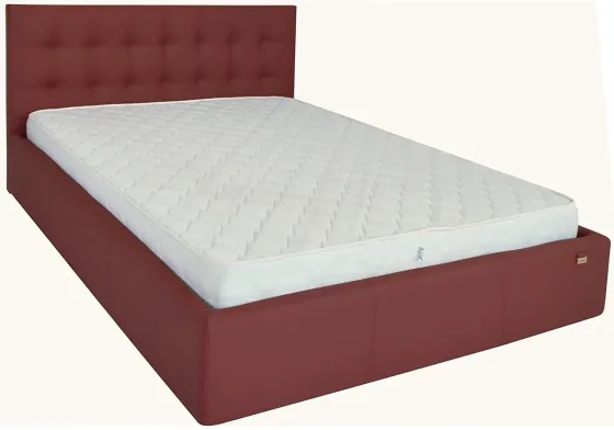 Кровать Двуспальная Chester Comfort 180 х 200 см Fly 2223 С подъемным механизмом и нишей для белья Бордовый Киев