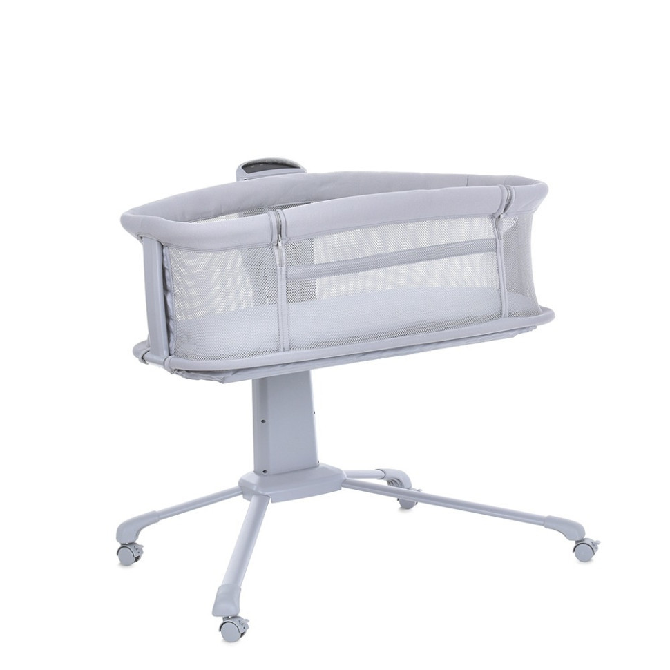 Детская кроватка-люлька 3 в 1 Mastela 3378 приставная, музыка, таймер, москитная сетка, белый Винница - изображение 3