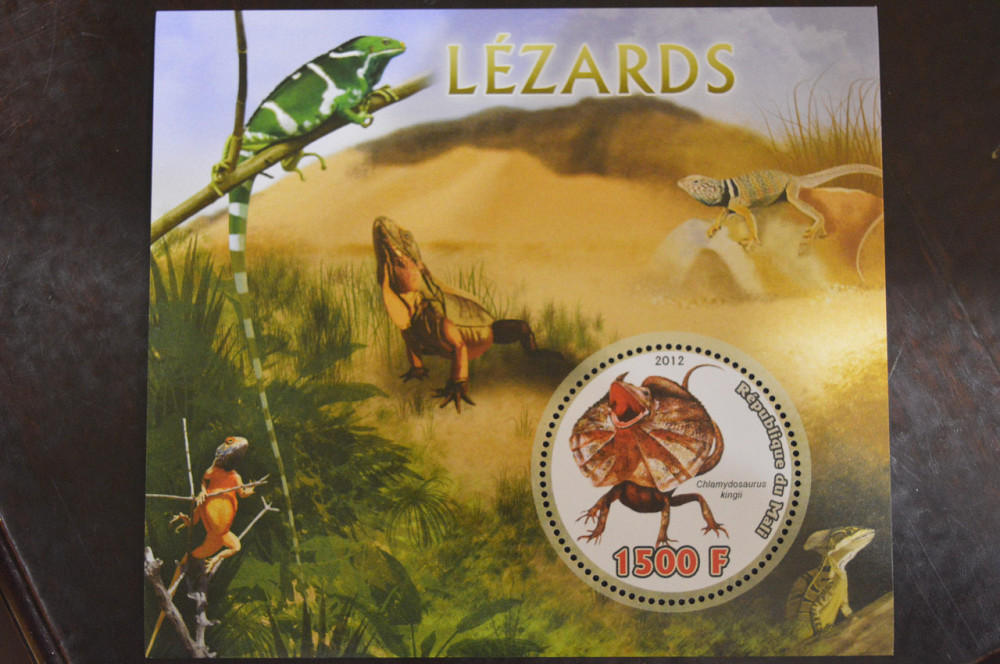 Мали. Марки. Фауна. Блок. 2015 год (В-3) Полтава - изображение 1