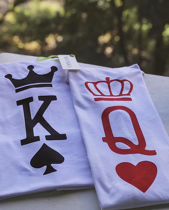 Парные футболки для парня и девушки Черновцы - изображение 1