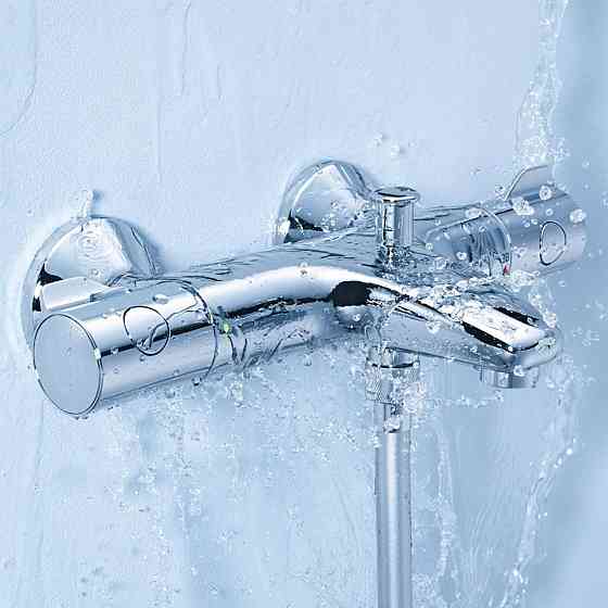 Змішувач термостатичний для ванни Grohe Grohtherm 800 34567000 хром Київ