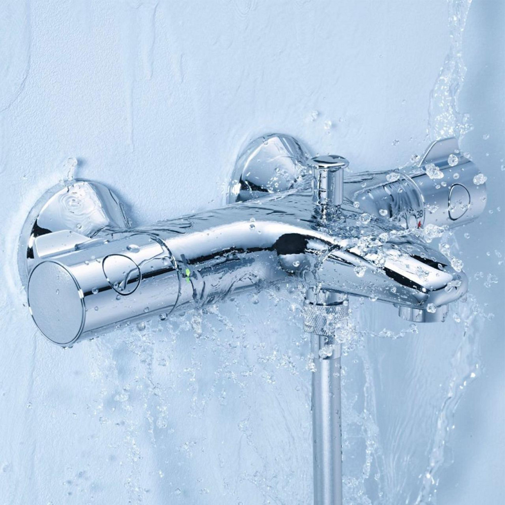 Змішувач термостатичний для ванни Grohe Grohtherm 800 34567000 хром Київ - фото 5