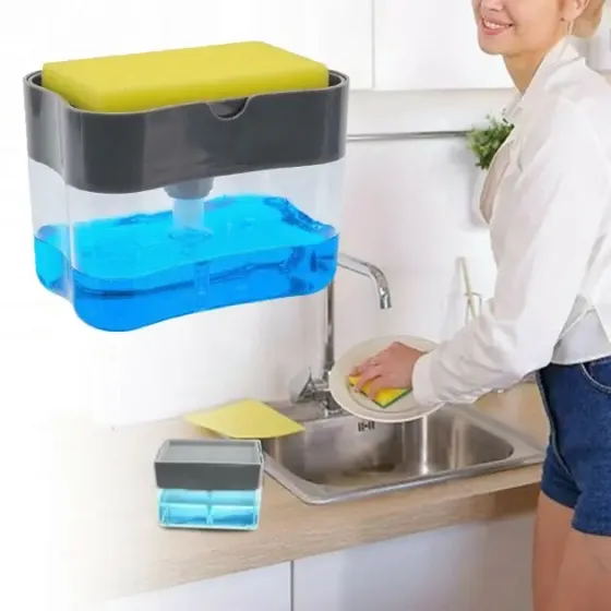 Дозатор Мыла Soap Pump Sponge Caddy (0115) Коломия