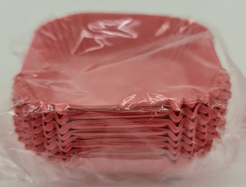 Тартолетка для кексів"Квадратна рожева"(58,5*58,5*21,5) (100шт)/К-58,5/ (1 уп.) Харків - фото 4