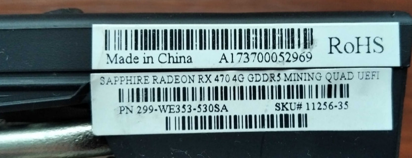 Видеокарта Radeon Sapphire nitro RX 470 4GB 256 bit Киев - изображение 5