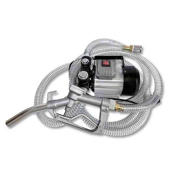 Установка для перекачування дизеля REWOLT RE SL001B-220V (насос, паливний пістолет, шланги) 220в 60л/хв Чернігів