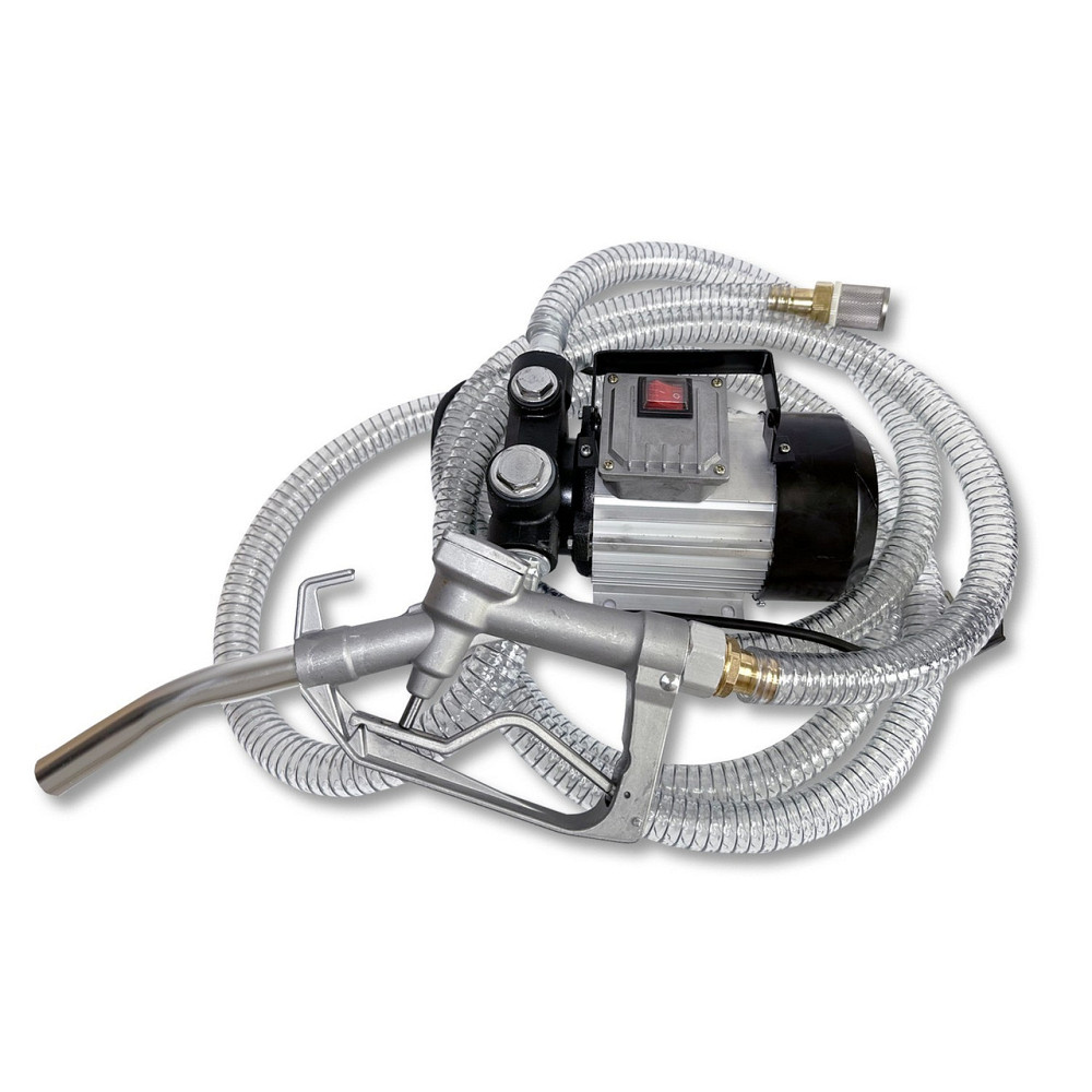 Установка для перекачування дизеля REWOLT RE SL001B-220V (насос, паливний пістолет, шланги) 220в 60л/хв Чернігів - фото 1