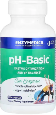 Ферменти рН баланс Enzymedica pH-Basic 120 капс Київ