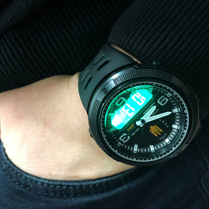 Годинники наручні спортивні SKMEI 5561/1655BKWT, Годинники військові з LM-689 офіційною гарантією Київ - фото 6