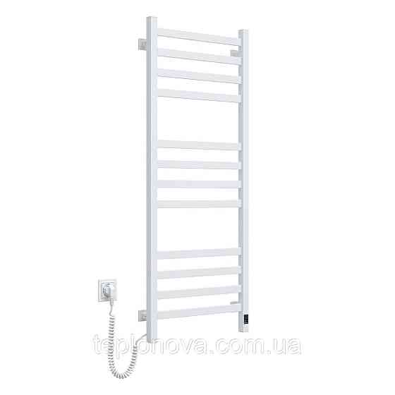 Электрический полотенцесушитель NAVIN Avangard 480х1200 Sensor с Wi-Fi, левосторонний с таймером, белый Черновцы