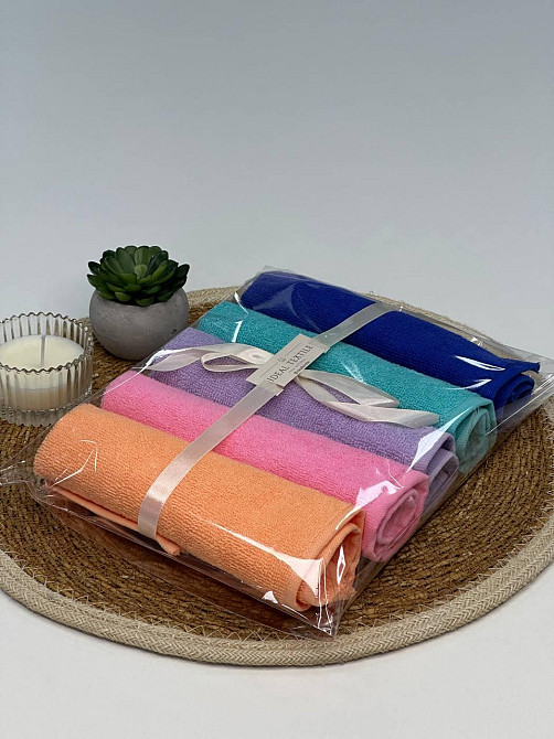 Набір махрових рушників Ideal Textile 30х30 см 400 г/м2 (56861067) Чернівці - фото 2