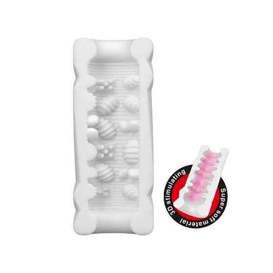 Мастурбатор PRETTY LOVE Pop-Top в виде банки, белый, 9 х 3.5 см Sex Aura Киев