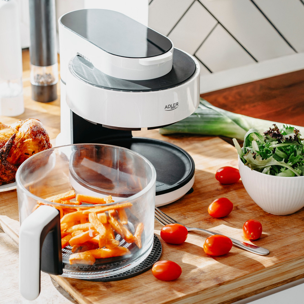 Мультипіч Adler AD 6316 1400Вт/чаша 3л/програм:8/сенсорне керування/таймер/біла Вінниця - фото 2