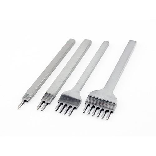 Пробійники ромбоподібні рядкові для шкіри, 4 шт Вінниця - фото 3