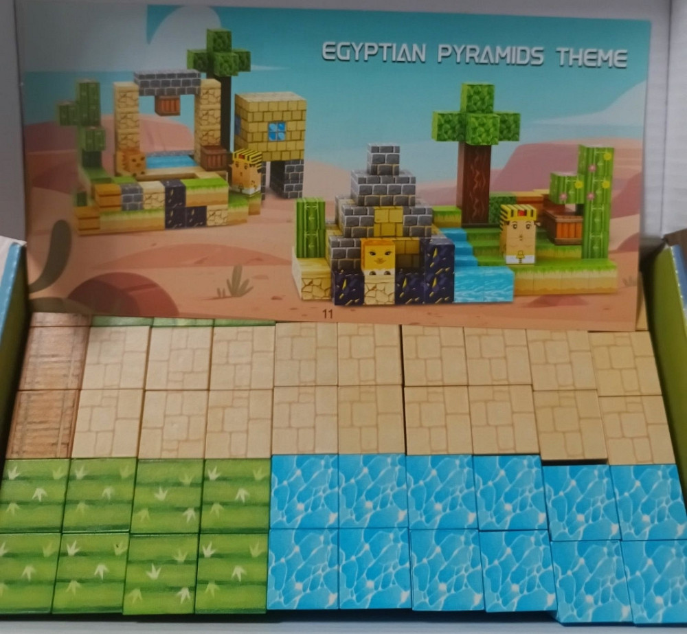 Магнітний конструктор майнкрафт 100шт. Харьков - изображение 1