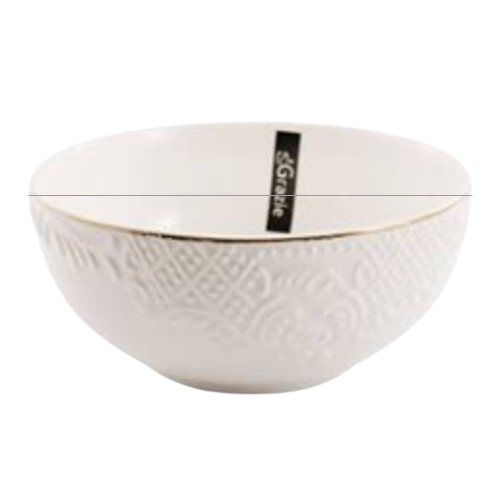 Салатник Гармонія 14см порцеляна круглий білий Interos Житомир - изображение 1