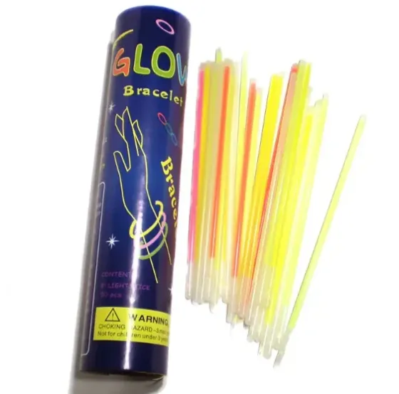 Неоновые браслеты-гибкие палочки 100 шт. разноцветные Киев