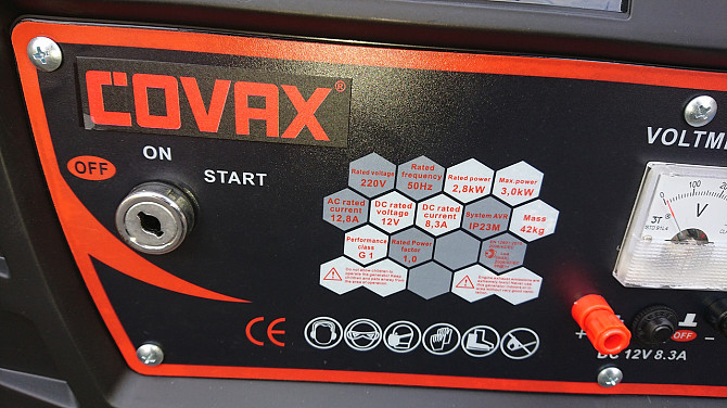 Генератор бензиновий Covax EPH37700E Коломия - фото 5