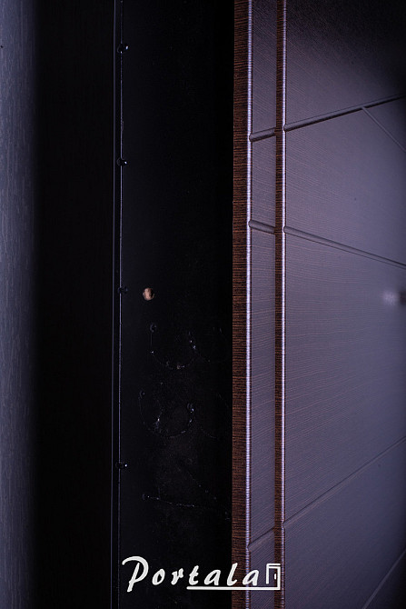 Двери квартирные, серия Премиум, модель Диагональ2, гнутый профиль, коробка 150 мм, полотно 105мм,  KALE257 Киев - изображение 2