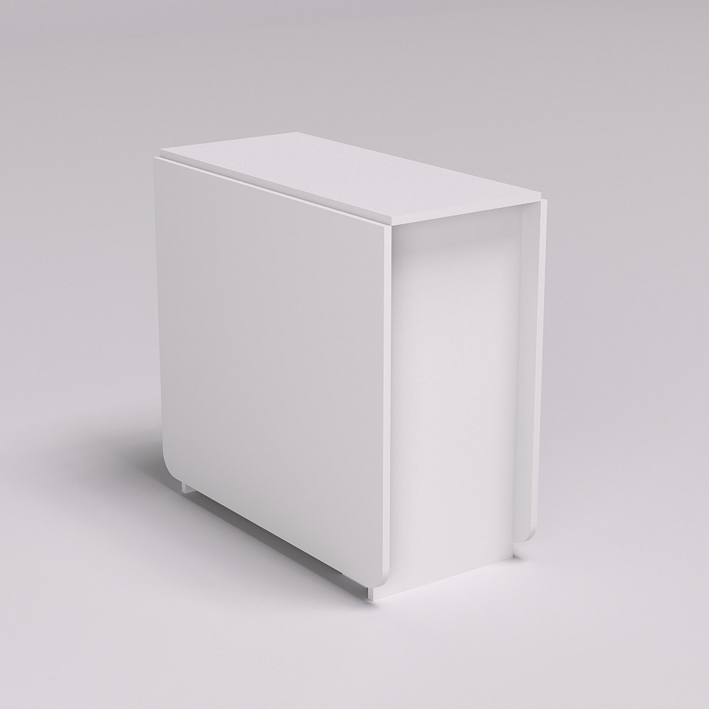 Стол-тумба №3, Белый, 1750х800х750 Львов - изображение 1