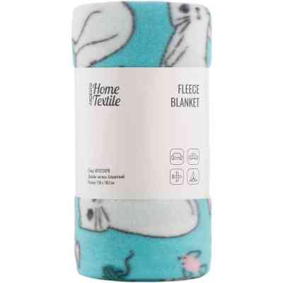 Плед Ardesto Fleece 100% полиэстер, котики, голубой 130х160 см (ART0726PB) Винница