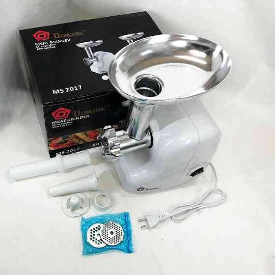 Потужна побутова електром'ясорубка для дому Domotec, М'ясорубки шнекові, М'ясорубки для ковбаси TZ-59 Івано-Франківськ