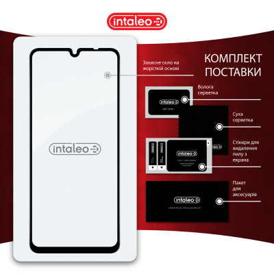 Стекло защитное Intaleo Full Glue Xiaomi Redmi 14C Black (1283126598722) Винница - изображение 8