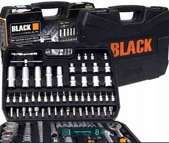 Інструменти: Набір Ключів, Волошок. Ключі Black 108 ялин. Польща! Київ