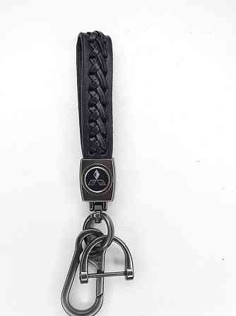 Брелок до ключів плетений з карабіном Mitsubishi Вінниця