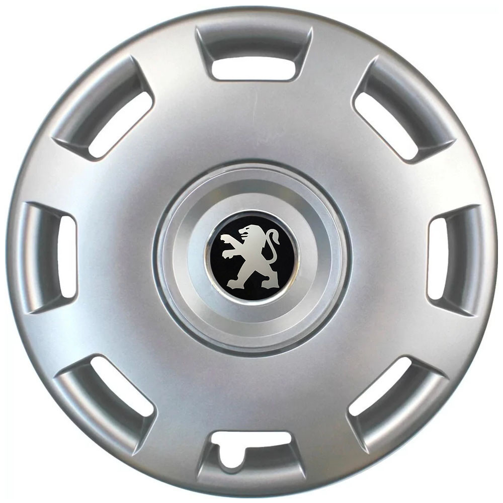 Автомобильные модельные колпаки R15 Peugeot 302 4шт, SJS, серебряные Киев - изображение 1