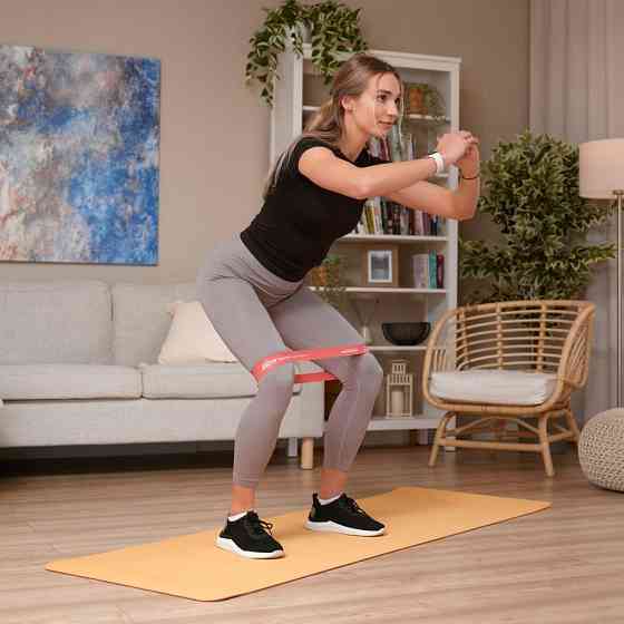 Набір резинок для фітнесу Hop-Sport 600x50мм HS-L650RLR Червоний Київ