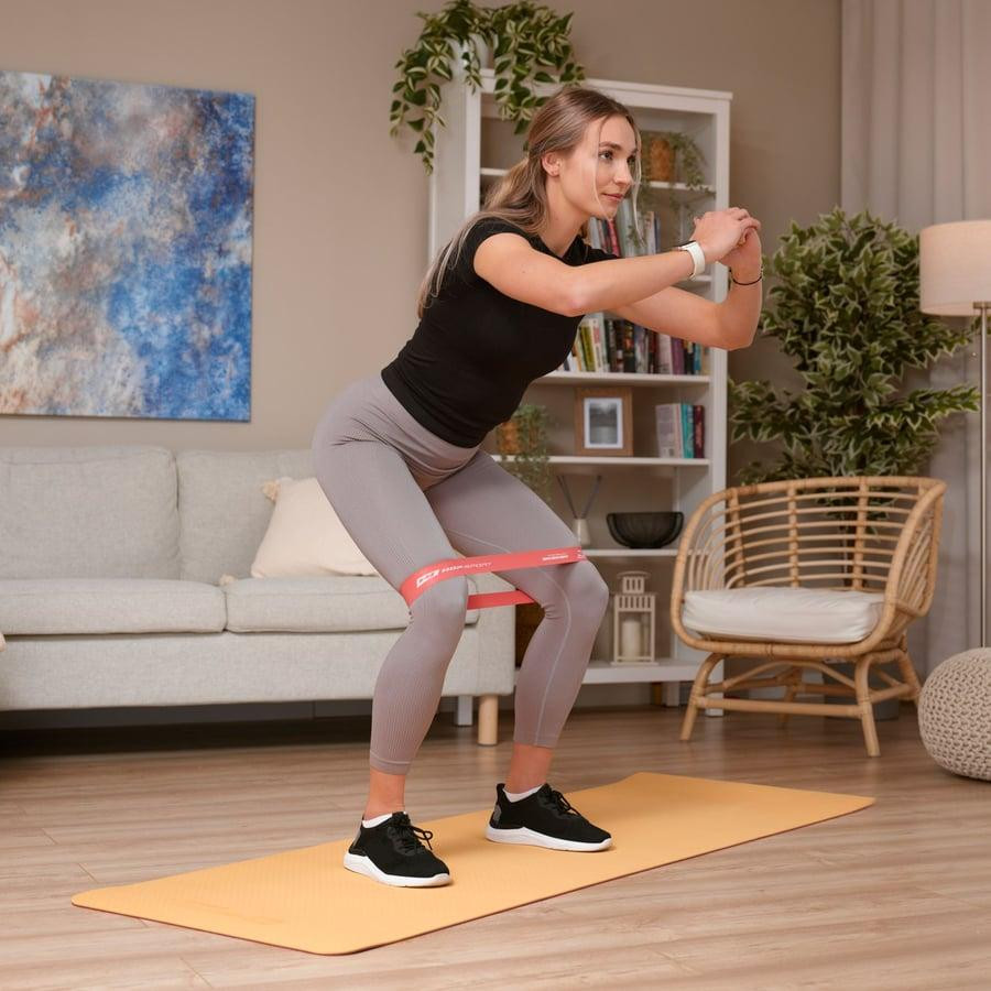 Набір резинок для фітнесу Hop-Sport 600x50мм HS-L650RLR Червоний Київ - фото 3