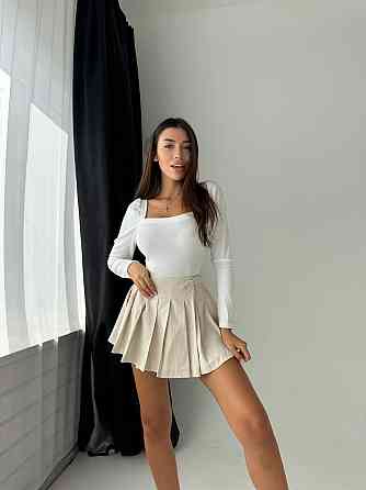 Женская базовая кофта с квадратным вырезом креп-дайвинг Белый, 46/48 Одесса