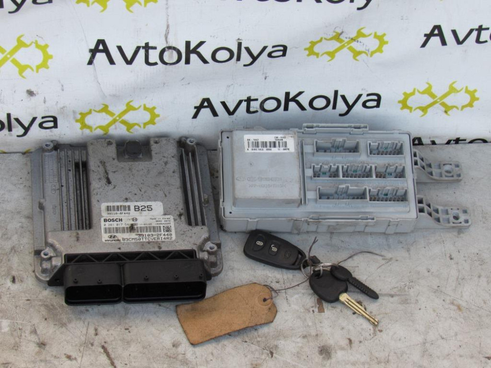 Блок керування двигуном Hyundai Santa Fe 2.2 CRDi 2010-2012 (39103-2F440) Ковель - фото 1