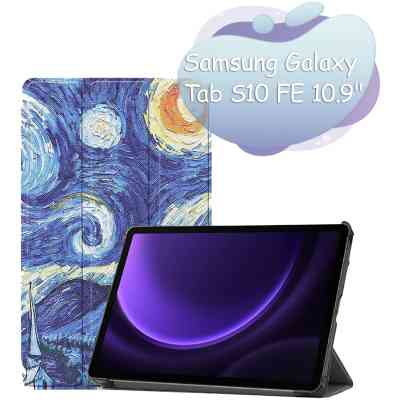 Чехол для планшета BeCover Smart Case Samsung Galaxy Tab S10 FE (SM-X520/SM-X526) 10.9" Night (713287) Винница